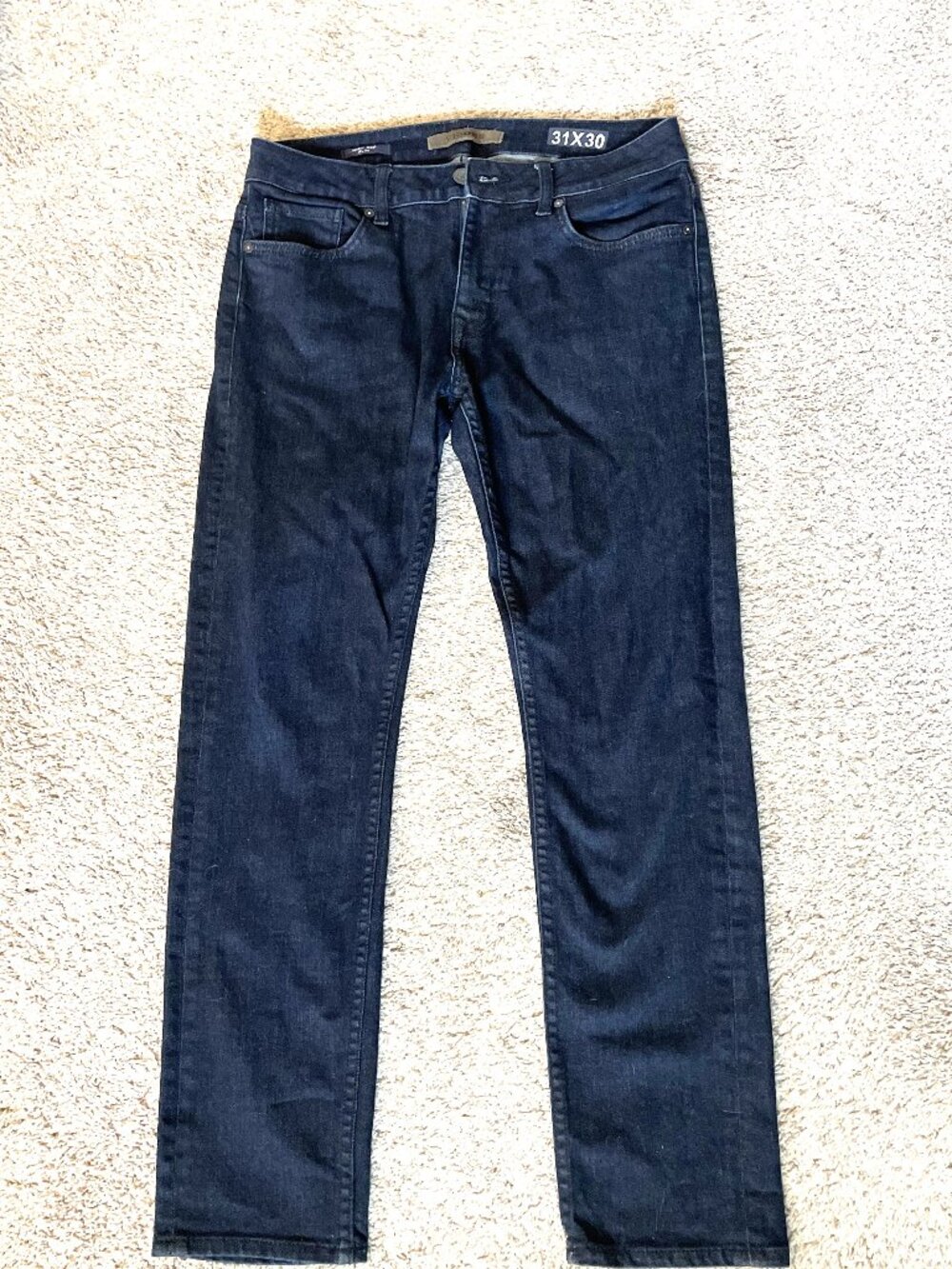 Vigoss Jeans Mens 31x30 Mick 330 Slim Fit Dark Blue Denim